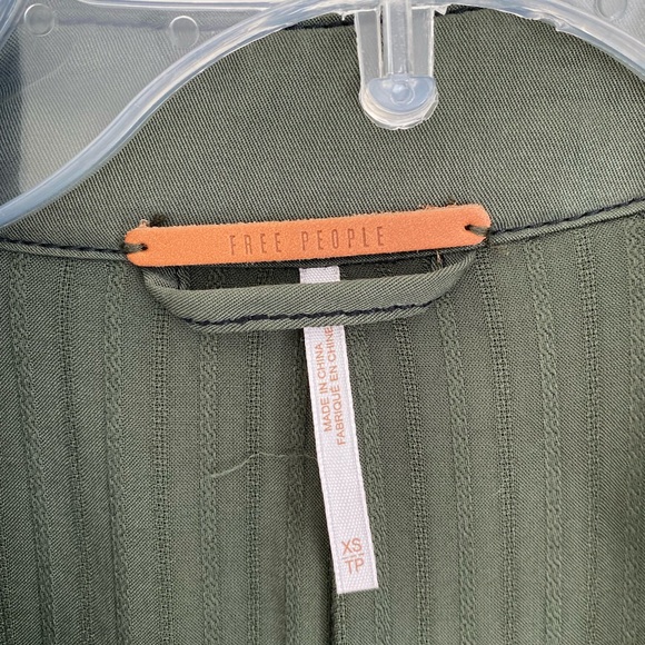 Free People trench coat - Picture 3 of 3